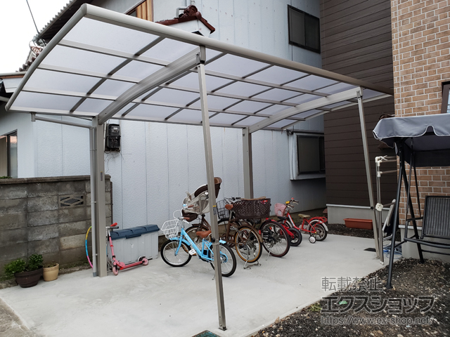 京都府舞鶴市ののカーポート プレシオスポート 積雪〜20cm対応 施工例