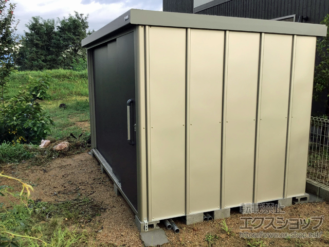 福島県伊達市のの物置・屋外倉庫 エスケーエイト SK8-180 一般型 3000×2000×1940 SK8-180-GK 施工例