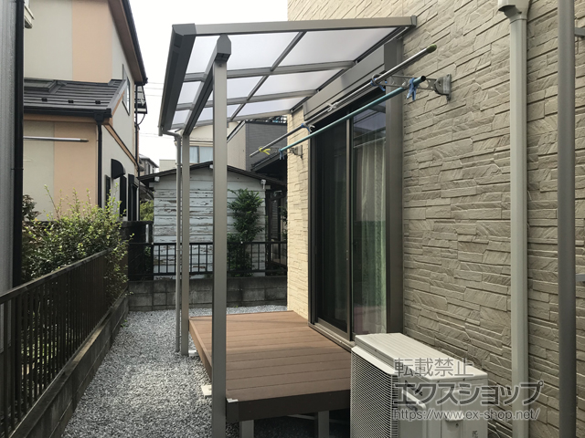 埼玉県川越市ののウッドデッキ リウッドデッキ 200 施工例