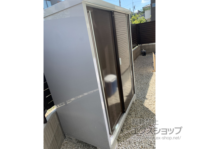 愛知県豊田市のの物置・屋外倉庫 シンプリー 一般型 ( MJX-137D-P-TB) 施工例