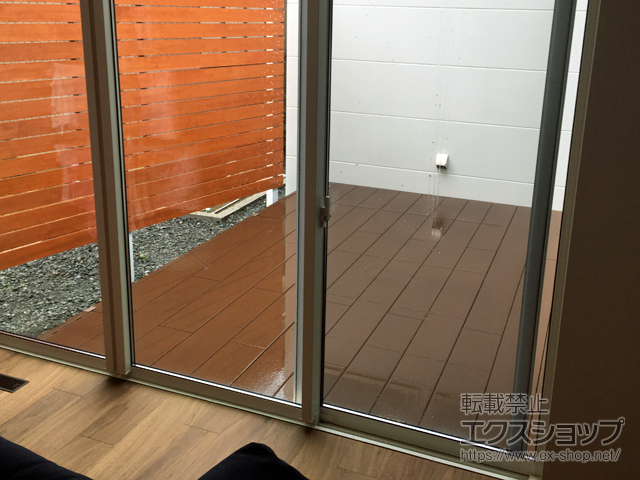 福井県福井市ののウッドデッキ リウッドデッキ 200 施工例