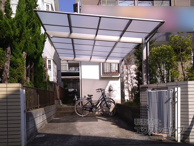 東京都町田市ののカーポート ソリッドポート 積雪〜20cm対応 施工例