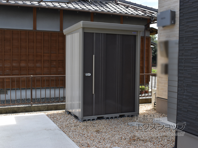 三重県伊勢市のの物置・屋外倉庫 Mr.ストックマンダンディ 一般型（ND-1512） 施工例