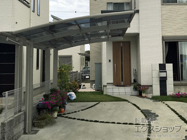 熊本県熊本市ののカーポート プレシオスポート 積雪〜20cm対応 施工例