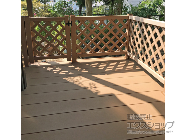 神奈川県川崎市ののウッドデッキ リウッドデッキ 200 施工例