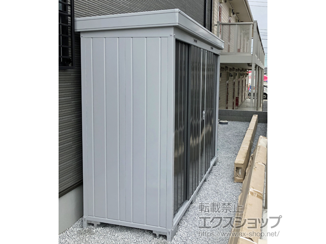 埼玉県さいたま市のの物置・屋外倉庫 ネクスタ 一般型 2630×950×2020 NXN-26S-PG 施工例