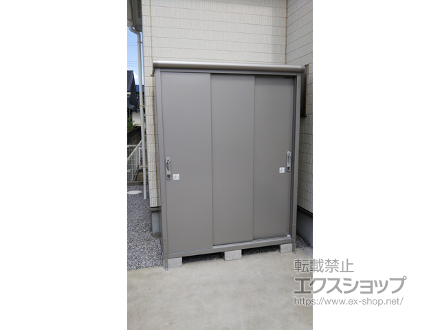 東京都町田市のの物置・屋外倉庫 エスモ 一般型 ( ESE-1506A-SS) 施工例