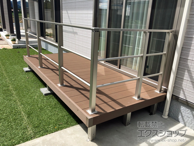 福島県南相馬市ののウッドデッキ リウッドデッキ 200 施工例