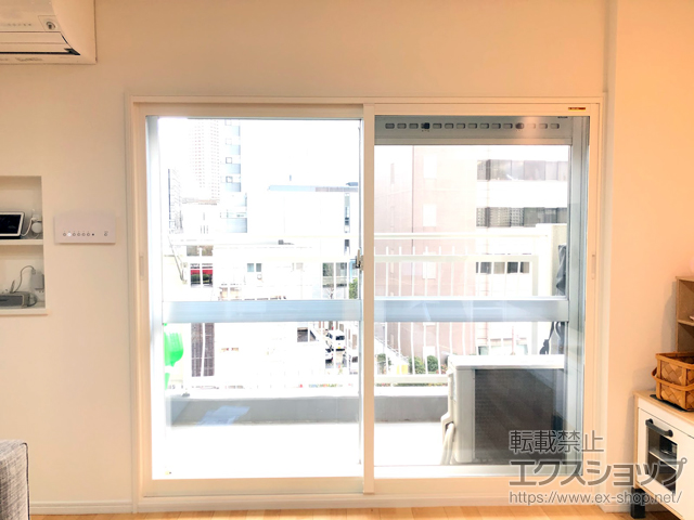 東京都港区のの二重窓（内窓） プラマードU 引違い窓 2枚建 施工例