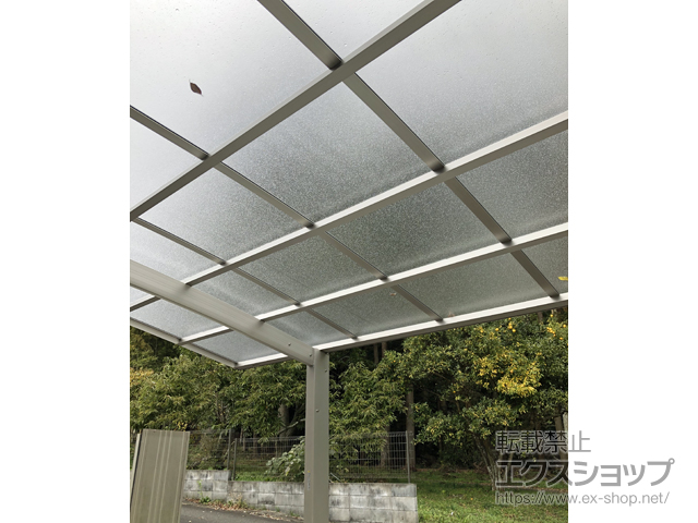 京都府亀岡市ののカーポート レイナポートグラン　積雪〜20cm対応 施工例