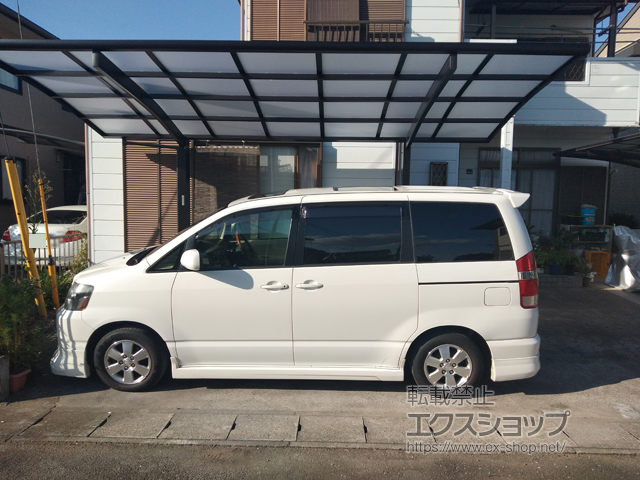 茨城県小美玉市ののカーポート プレシオスポート 積雪〜20cm対応 施工例