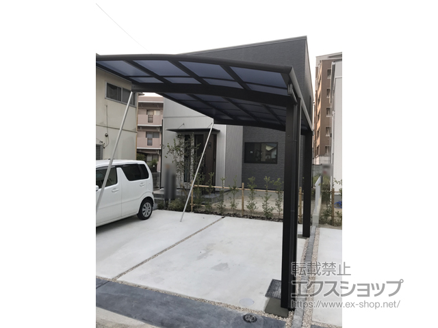 福岡県福岡市ののカーポート プレシオスポート 積雪〜20cm対応 施工例