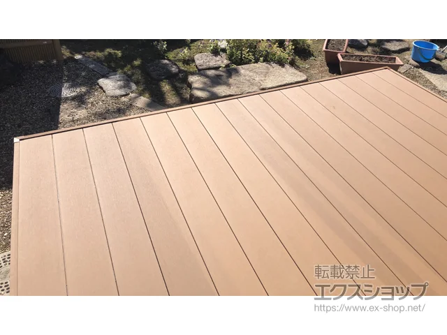 愛知県一宮市のYKKAPのウッドデッキ リウッドデッキ 200 施工例