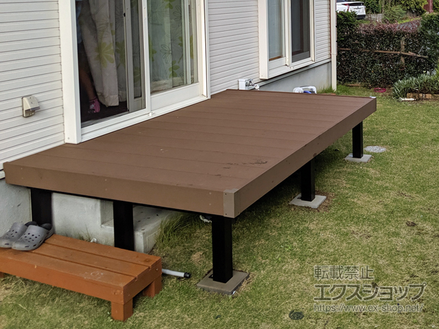 福岡県朝倉郡筑前町ののフェンス・柵 メッシュフェンス G10-R 自由柱 施工例