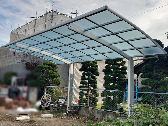 埼玉県狭山市ののカーポート レイナポートグラン　積雪〜20cm対応 施工例