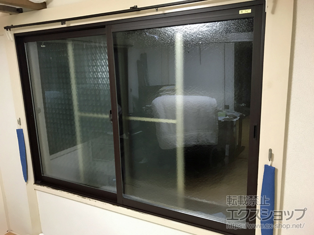 北海道札幌市のの二重窓（内窓） インプラス ダストバリア仕様 引違い窓 2枚建 施工例