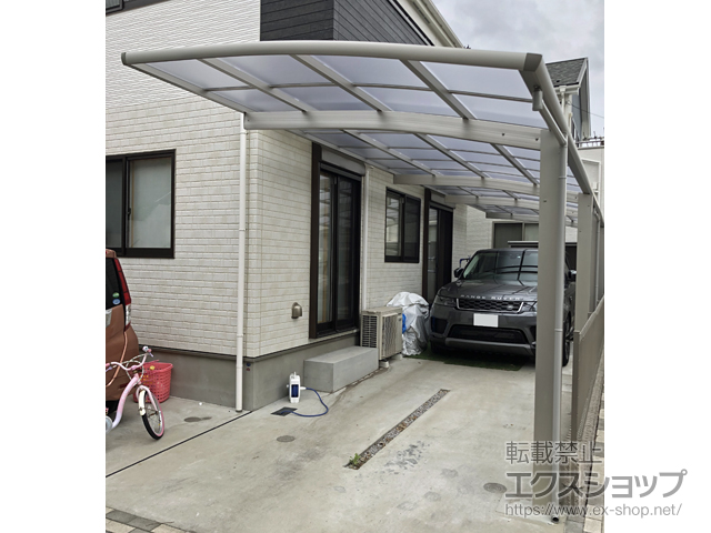 神奈川県横浜市ののカーポート レイナポートグラン 縦連棟　積雪〜20cm対応 施工例