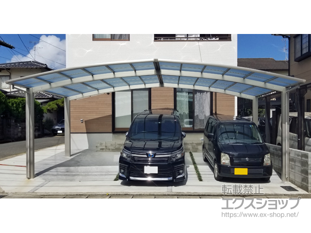 福岡県福岡市ののカーポート レイナトリプルポートグラン　積雪〜20cm対応 施工例