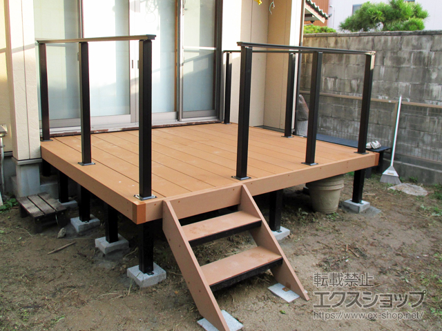 愛知県名古屋市ののウッドデッキ リウッドデッキ 200 施工例