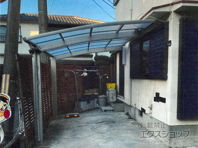 大阪府阪南市ののカーポート プレシオスポート 積雪〜20cm対応 施工例