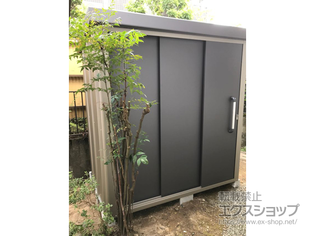 京都府八幡市のの物置・屋外倉庫 エスケーエイト  一般型 ( SK8-70-GK) 施工例