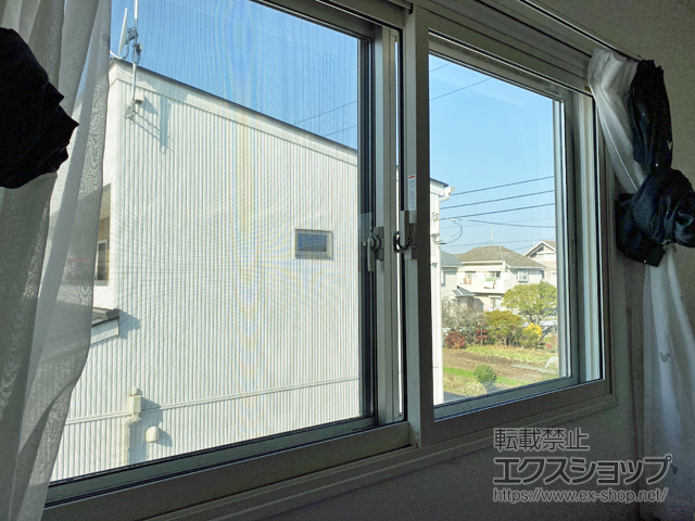 茨城県ひたちなか市のの二重窓（内窓） インプラス ダストバリア仕様 引違い窓 2枚建 施工例