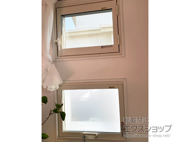 茨城県ひたちなか市のの二重窓（内窓） インプラス ダストバリア仕様 FIX窓 施工例