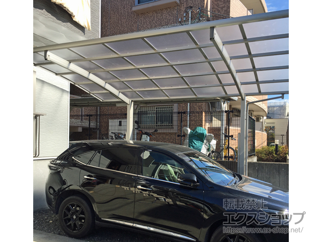 東京都町田市ののカーポート レイナポートグラン　積雪〜20cm対応 施工例