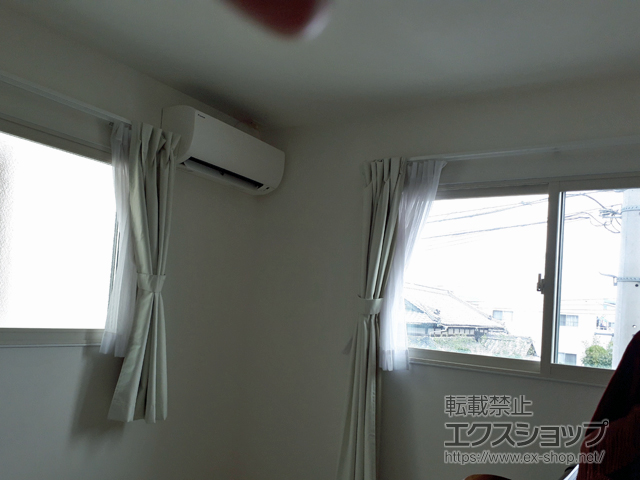 愛媛県松山市のの二重窓（内窓） インプラス ダストバリア仕様 引違い窓 2枚建 施工例