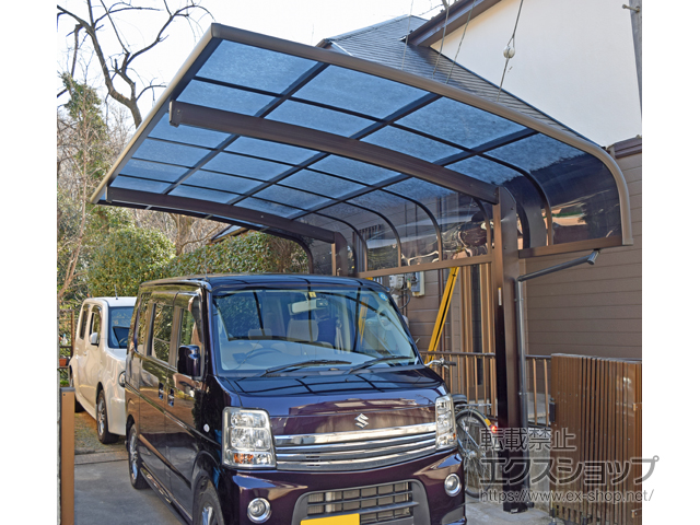 埼玉県大里郡寄居町ののカーポート プレシオスポート アルファ 積雪〜20cm対応 施工例