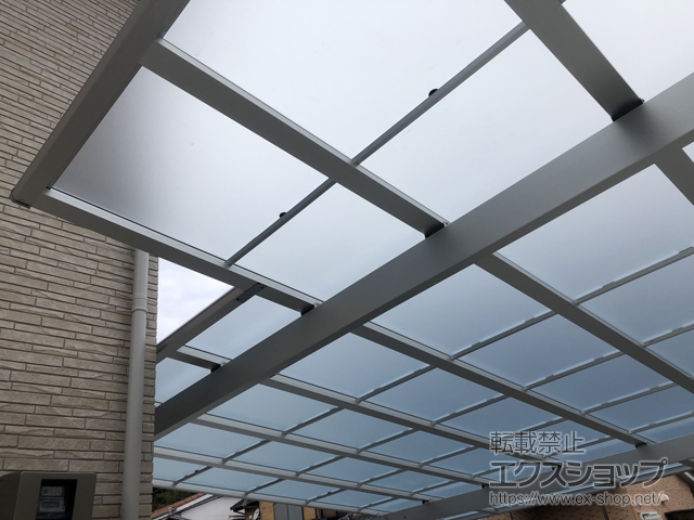 和歌山県有田市ののカーポート エフルージュ ツイン 積雪〜20cm対応 施工例