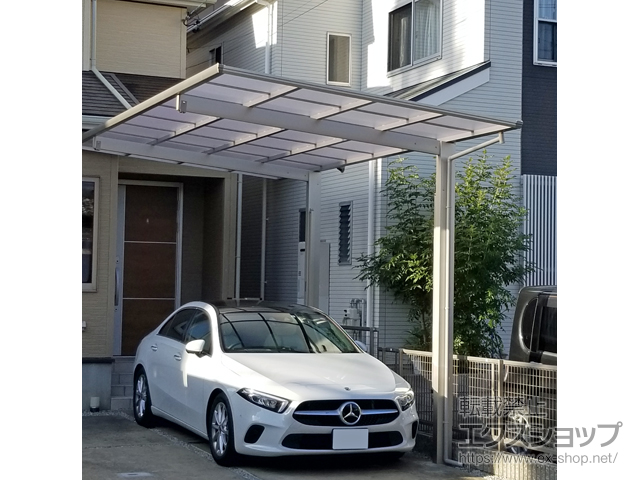 愛知県豊橋市ののカーポート エフルージュグラン　積雪〜20cm対応 施工例
