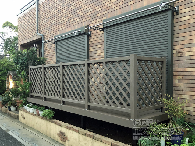 埼玉県さいたま市ののウッドデッキ リウッドデッキ 200 施工例