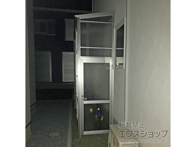 栃木県宇都宮市ののストックヤード ストックヤードII 片側ドア付きタイプ 積雪50cm対応 施工例