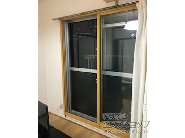 広島県広島市のの二重窓（内窓） インプラス ダストバリア仕様 引違い窓 2枚建 施工例