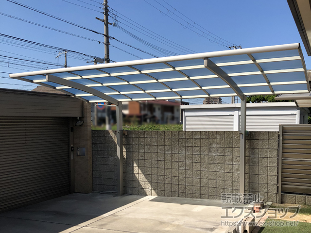 兵庫県姫路市ののカーポート レイナポートグラン　積雪〜20cm対応 施工例