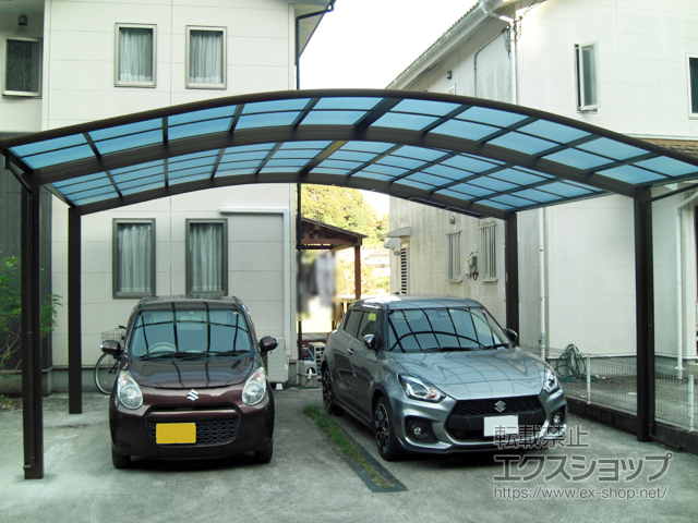 高知県須崎市ののカーポート レイナツインポートグラン　積雪〜20cm対応 施工例