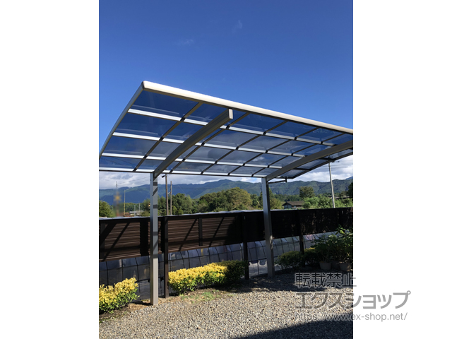 熊本県球磨郡多良木町ののカーポート プレシオスポート 積雪〜20cm対応 施工例
