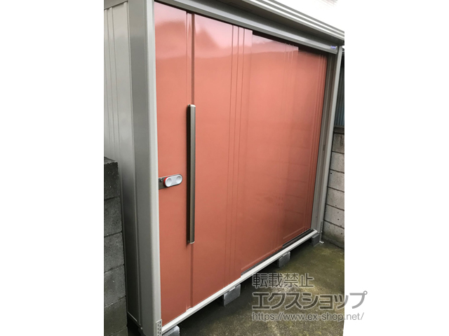 東京都足立区のの物置・屋外倉庫 Mr.ストックマンダンディ 一般型 2200×1222×2110（ND-2212） ND-2212-T 施工例