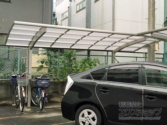 埼玉県八潮市ののカーポート プレシオスポート 積雪〜20cm対応 施工例