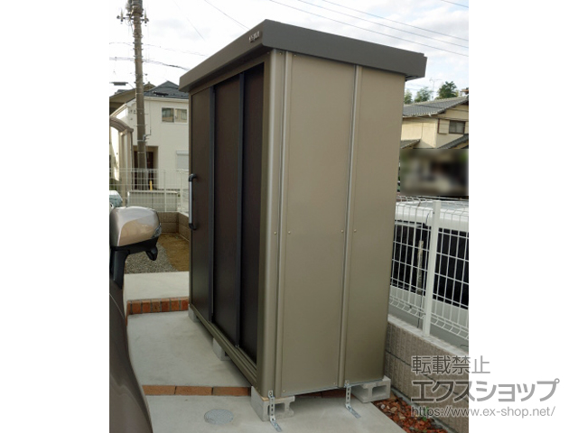 千葉県四街道市のの物置・屋外倉庫 エスケーエイト SK8-50 一般型 1800×800×1940 SK8-50-GK 施工例
