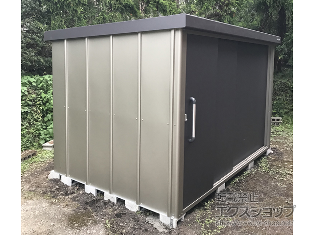 徳島県阿南市のの物置・屋外倉庫 エスケーエイト SK8-180 一般型 3000×2000×1940 SK8-180-GK 施工例