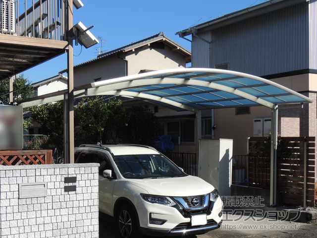 静岡県静岡市ののカーポート レイナツインポートグラン　積雪〜20cm対応 施工例