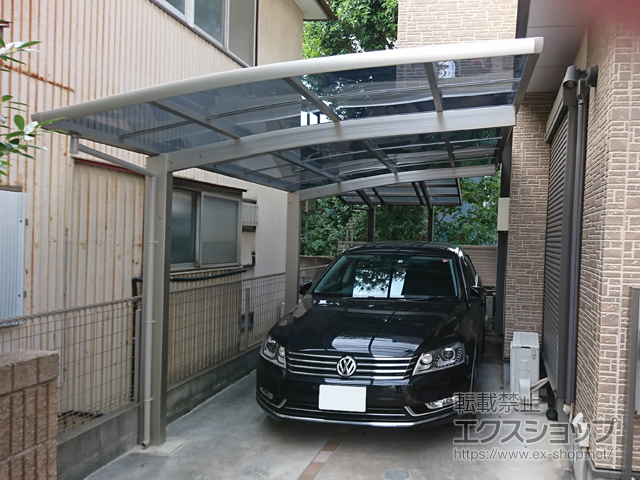 埼玉県川口市ののカーポート レイナポートグラン　積雪〜20cm対応 施工例