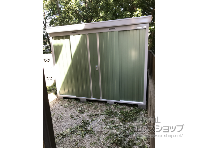 東京都東久留米市のの物置・屋外倉庫 ネクスタ 一般型 ( NXN-36S-OG) 施工例