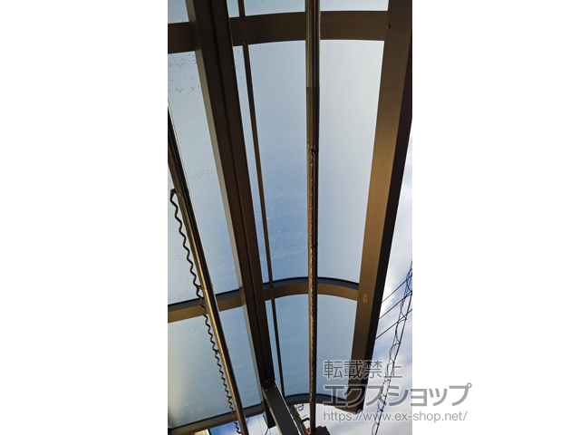 千葉県市川市ののバルコニー・ベランダ屋根 スピーネ R型 屋根タイプ 単体 積雪〜20cm対応 施工例