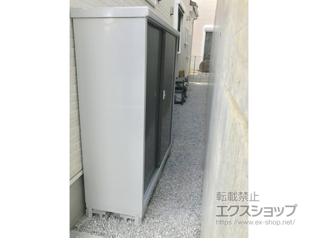 東京都国分寺市のの物置・屋外倉庫 シンプリー 一般型( MJX-155D-P-PG) 施工例