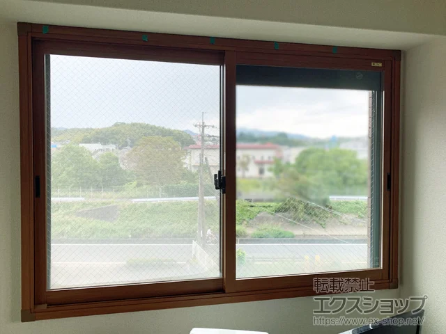 熊本県熊本市のの内窓（二重窓・二重サッシ） インプラス ダストバリア仕様 引違い窓 2枚建 施工例