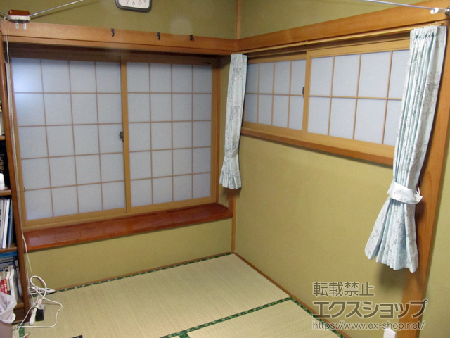 埼玉県さいたま市のの二重窓（内窓） プラマードU 引違い窓 2枚建 施工例