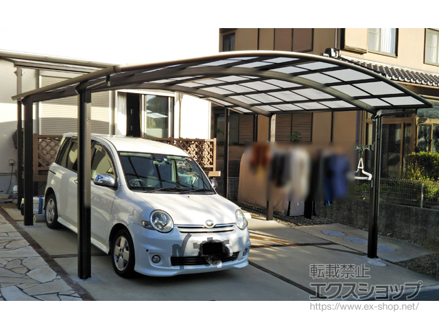 奈良県生駒市ののカーポート レイナツインポートグラン　積雪〜20cm対応 施工例